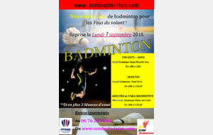 INSCRIPTIONS - SAISON 2015 - 2016