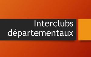 Interclubs journée 1