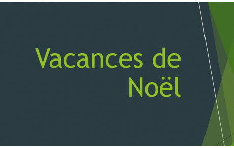 Vacances de Noël
