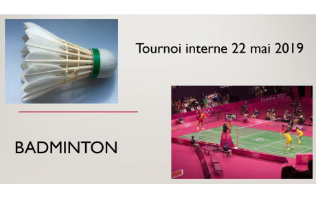 Tournoi interne 22 mai 2019